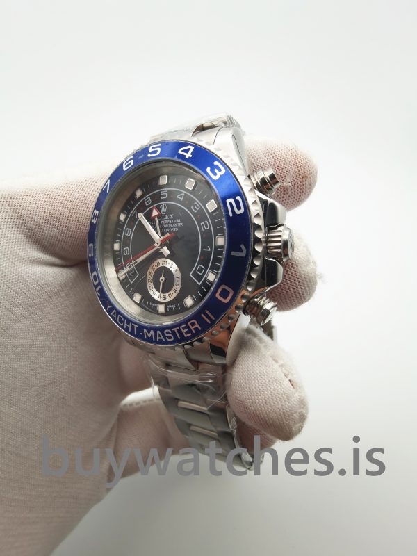 Rolex Yacht-Master 116680 Automatyczny męski 44 mm czarny stalowy zegarek