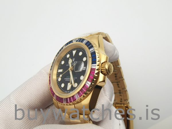 Rolex GMT-Master II 116748 Zegarek automatyczny Unisex z żółtego złota 40 mm
