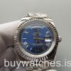 Rolex Day-Date 228239 Męski niebieski automatyczny zegarek z kopertą 40 mm