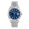 Rolex Datejust 126300 Men 41mm Niebieski stalowy automatyczny zegarek