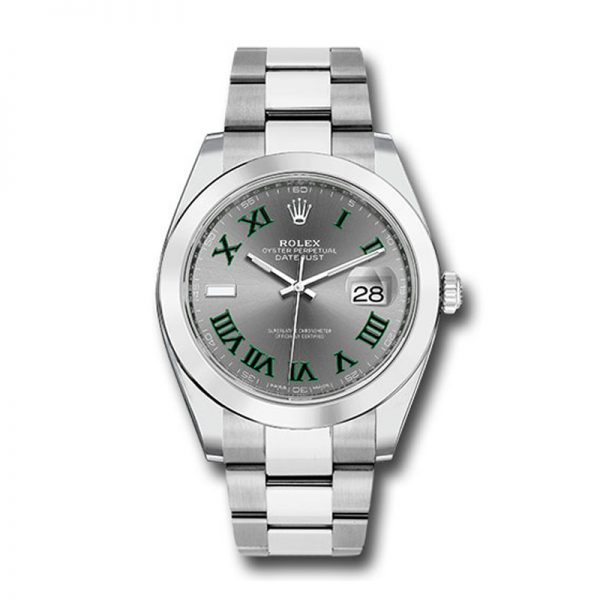 Rolex Datejust 126300 Stalowoszary Unisex 41 mm Automatyczny zegarek