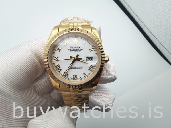 Rolex Datejust 126333 Męski zegarek automatyczny 41 mm ze stali nierdzewnej