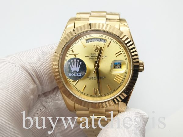 Rolex Day-Date 228238 Yellow Gold 40 mm Automatyczny stalowy zegarek unisex