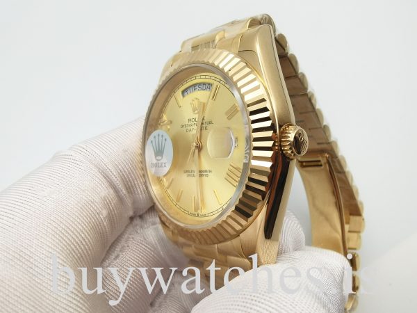 Rolex Day-Date 228238 Yellow Gold 40 mm Automatyczny stalowy zegarek unisex