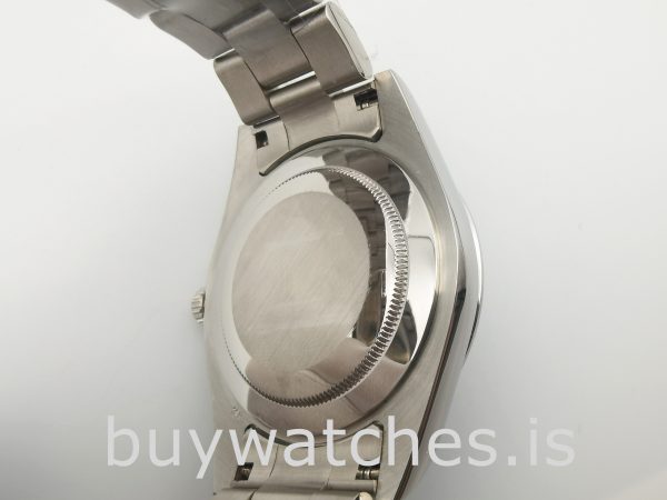 Rolex Air-king 116900 Męski czarny automatyczny zegarek ze stali 40 mm
