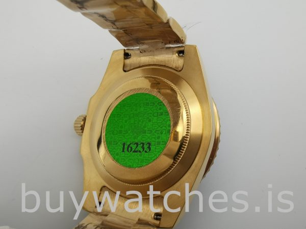 Rolex Submariner 116618LB Męski zegarek z niebieską tarczą 40 mm