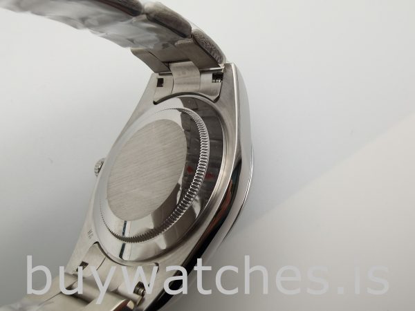 Rolex Datejust 116300 Męski automatyczny zegarek ze stali 41 mm z białą tarczą