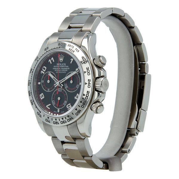Rolex Daytona 116509 Czarna tarcza 40 mm szafirowy zegarek