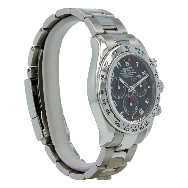 Rolex Daytona 116509 Czarna tarcza 40 mm szafirowy zegarek